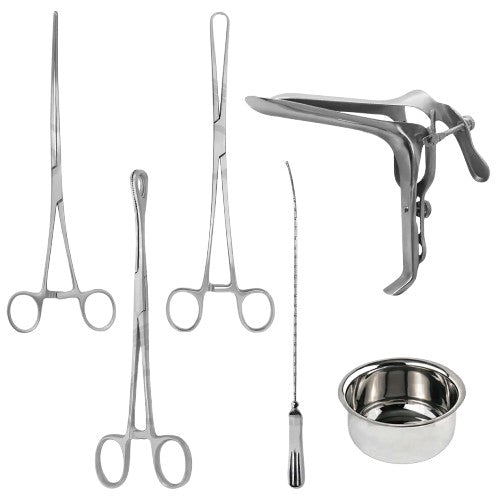 TISCO Lifecare PV Tray Gynecological Instrument Set – 10 Pcs (Premium Grade)