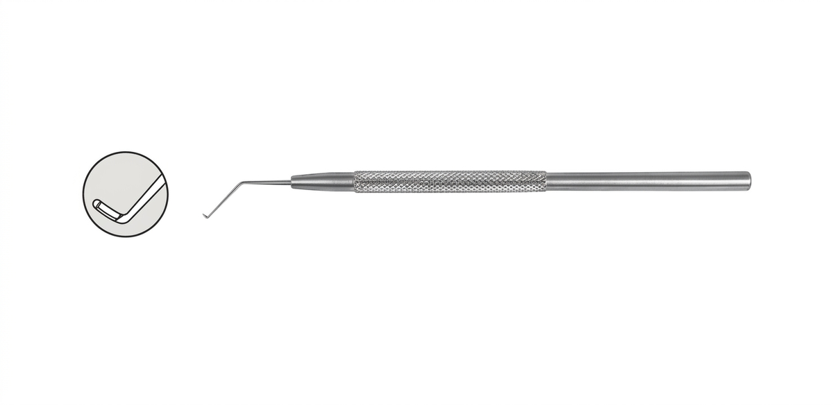 TISCO Lifecare Phaco Chopper Ball Point Stainless Steel Ophthalmic Surgical Instrument