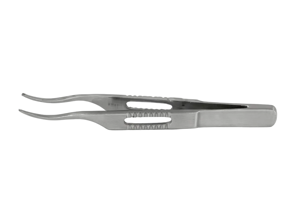 TISCO Lifecare Pierse Type Micro Forceps Curved No. 20 – Advanced Curved Precision Instrument for Microsurgical Excellence