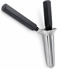 TISCO Lifecare Proctoscope / Rectal Speculum Gabriel with Black Handle – Medium Stainless Steel Surgical Instrument