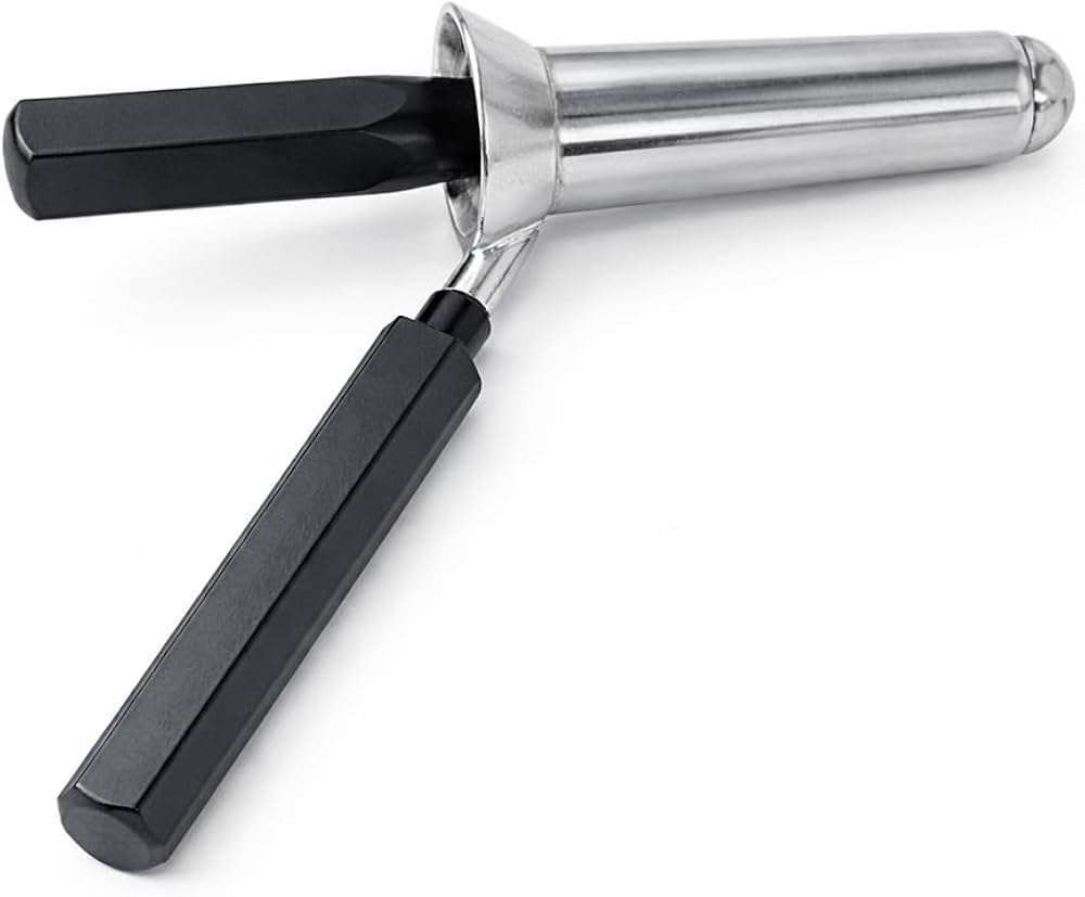 TISCO Lifecare Proctoscope / Rectal Speculum Gabriel with Black Handle – Extra Large Stainless Steel Surgical Instrument