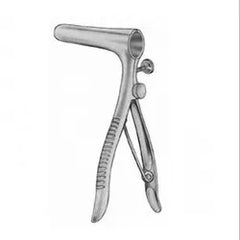 TISCO Lifecare Proctoscope / Rectal Speculum Graeme U Cut Bright Finished – Large Stainless Steel Surgical Instrument
