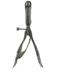 TISCO Lifecare Proctoscope / Rectal Speculum Graeme U Cut with Black Handle – Extra Large Stainless Steel Surgical Instrument