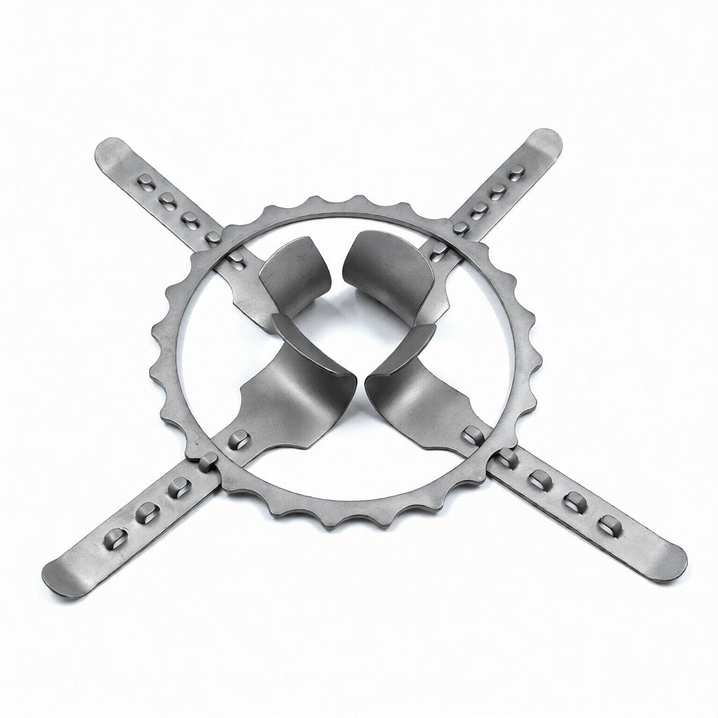 Ring Retractor System with 6 Blades – Square & Oval Frame | Adult & Pediatric
