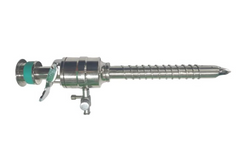 TISCO Lifecare Spiral Trocar Cannula 5.5mm, 10mm Stainless Steel Laparoscopic Instrument