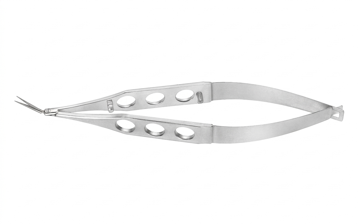 TISCO Lifecare Stern-Gill Capsulotomy Scissors Pointed Blade Stainless Steel Ophthalmic Surgical Instrument