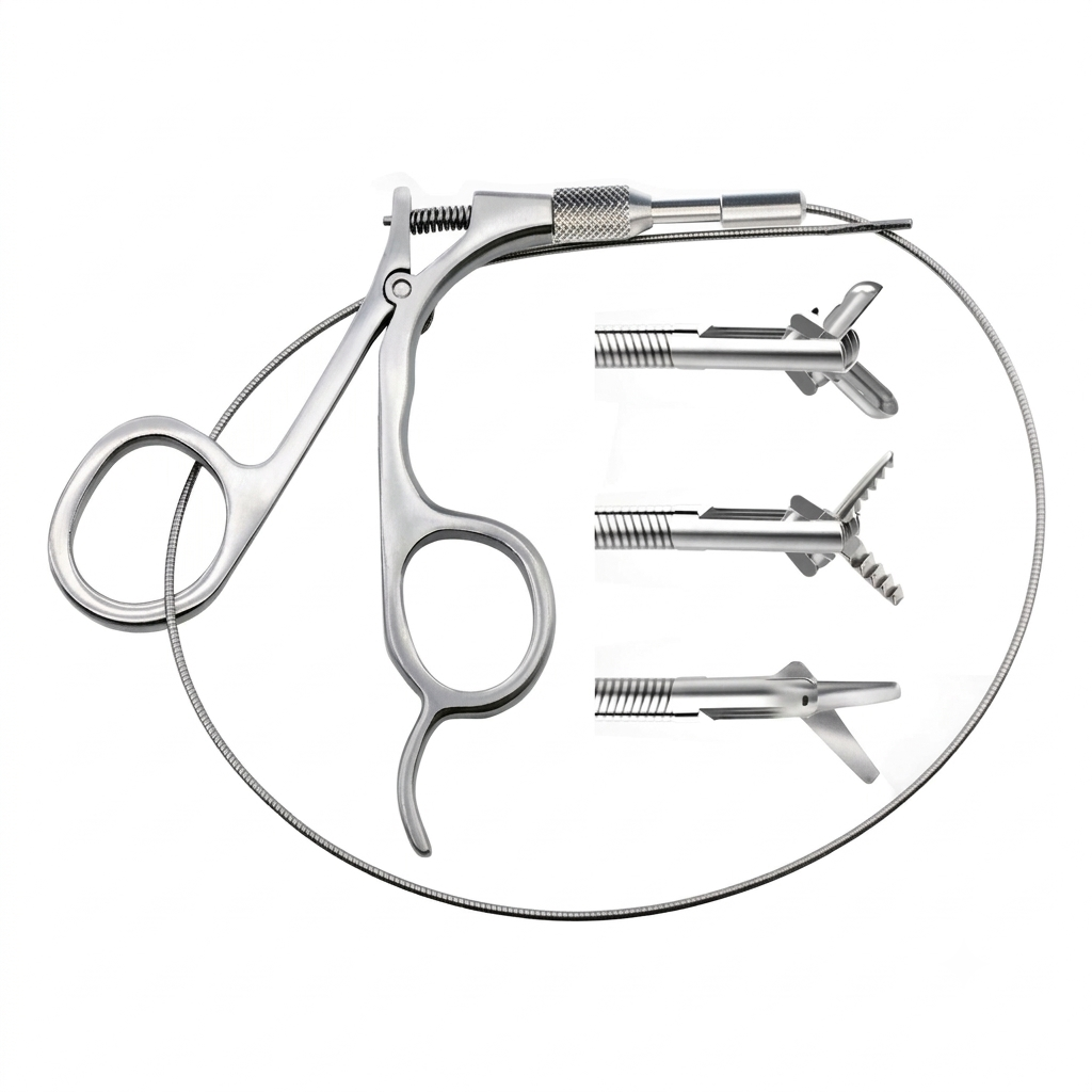 TISCO Lifecare Flexible Biopsy Grasper Forceps – Precision Endoscopic Biopsy Forceps