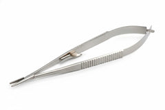 TISCO LIFECARE Castroviejo-Barraquer Needle Holder with Lock – Straight & Curved (Round) 5″–8″