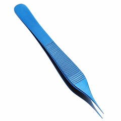 TISCO Lifecare Adson Forceps 5 Inch Titanium Plain – Lightweight Surgical Tissue Holding Forceps