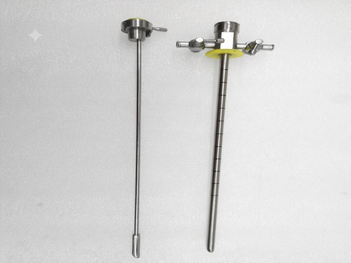 TISCO Lifecare Cystoscopy Sheath  19Fr (S.S) – Reusable Stainless Steel Cystoscope Sheath