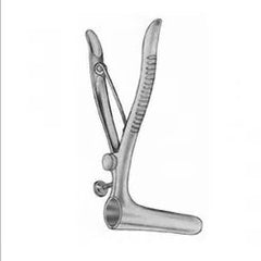 TISCO Lifecare Proctoscope / Rectal Speculum Graeme U Cut Bright Finished – Extra Large Stainless Steel Surgical Instrument