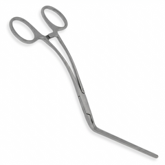 TISCO Lifecare Ring Bulldog Clamp – 45 Degree, 10 cm (4”) Premium Stainless Steel Surgical Instrument