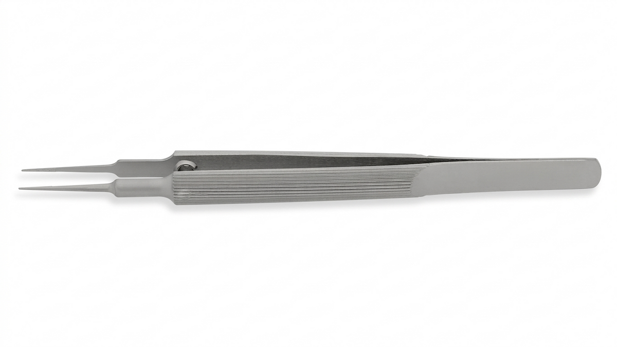 TISCO Lifecare Tennant Tying Forceps Extra Delicate Straight – Ultra-Precision Instrument for Microsurgical Suturing