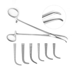 TISCO Lifecare Vascular Clamp IVC Mixter Premium Stainless Steel Surgical Instrument