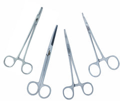 TISCO Lifecare  – 6pcs Artery Forceps Curved 6", 2 Needle Holders 6", 2 Mayo Scissors cvd 6", 2 Mosquito Forceps Curved 5"(TOTAL NO.  12 INSTRUMENTS )