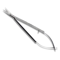 TISCO Lifecare Micro Scissor Spring Action Straight 15cm/6" (Round Pattern) – Surgical Stainless Steel Precision Instrument