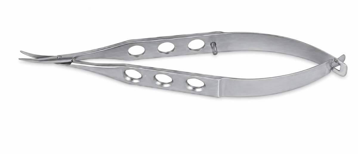 TISCO Lifecare Micro Corneal Scissor Half Curved – Precision Ophthalmic Instrument for Controlled Corneal Dissection